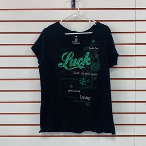 🍀 Womens 🍀 size 2XL t shirt black